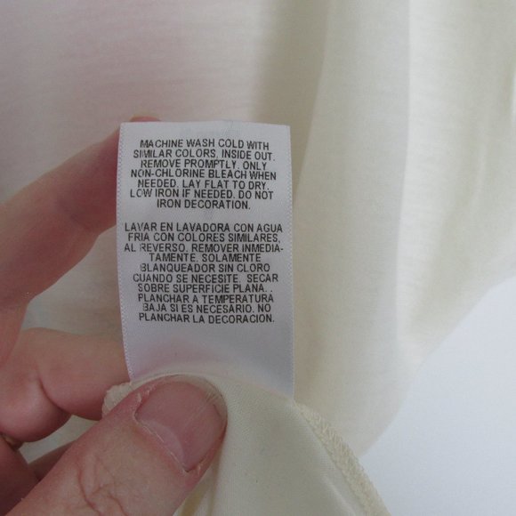 Disney Parks Tink Tinkerbell Wide Neck Loose-Fit Sleeveless Tee T-Shirt Size L - Picture 9 of 9